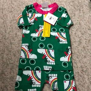 NWT Hanna Andersson skate PJ short set